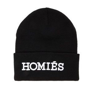 Brian Lichtenberg "HOMIES" Unisex Beanie in Black